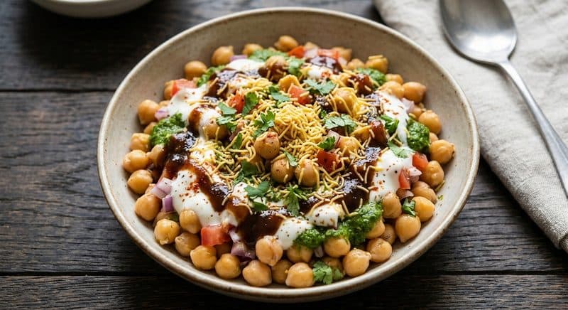Chaat de pois chiches